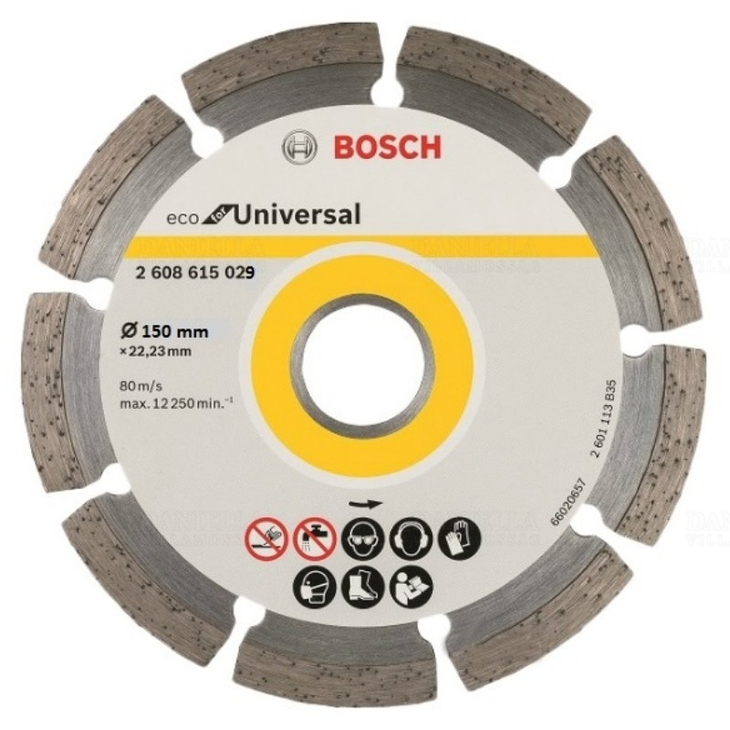 Bosch gyémánt vágótárcsa 150x22 33 mm ECOforUniversal (2608615029)