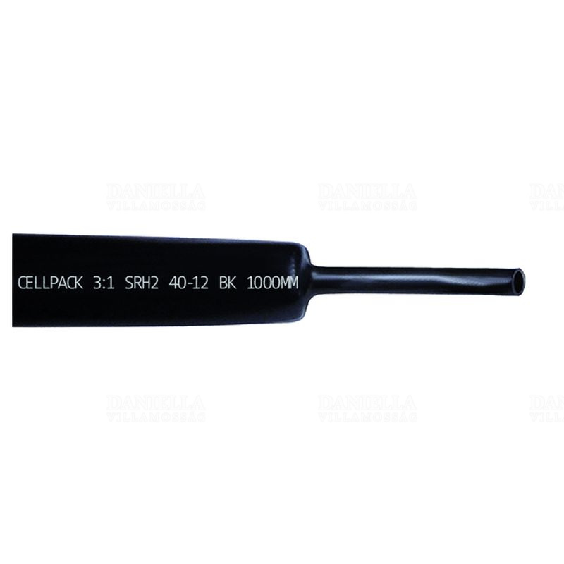 Zsugorcső  40-12mm gyantás 1m-es Cellpack SRH2  127423