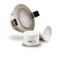 DEL1550 Daniella_deLux LED beépíthető spotlámpa, nikkel, 7W, 600Lm, 100-240V, d=