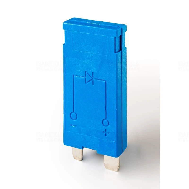 Finder Freilaufdiode 99.02.3.000.00 – 6-220 V DC, Steckmodul Mit EMV-Schutz Gegen Überspannung Für Relaisspulen