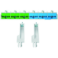 Hensel FC PN 30 Fixconnect rugós kapocs, PE és N, PE/N 3x25 mm2, 12x4 mm2, Cu 26