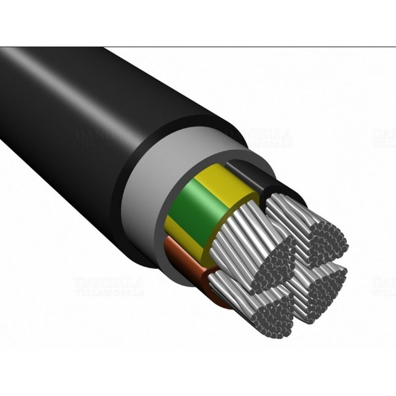 EAYY-J 4x 50 /NAYY-J/ SM fekete (0) 0,6/1kV erőátviteli kábel