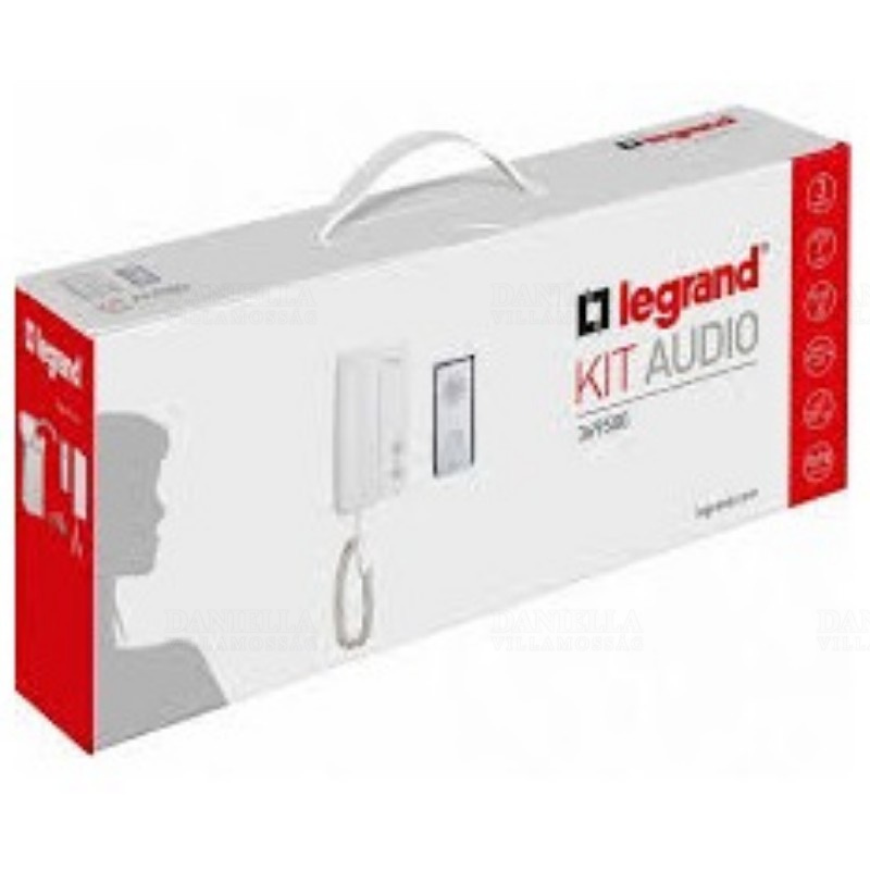 Legrand 3-vezetékes audió kaputelefon szett, 1 lakásos 369500