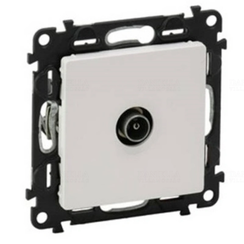Legrand 753161 Valena Life TV aljzat, 14 dB átmenő, fehér