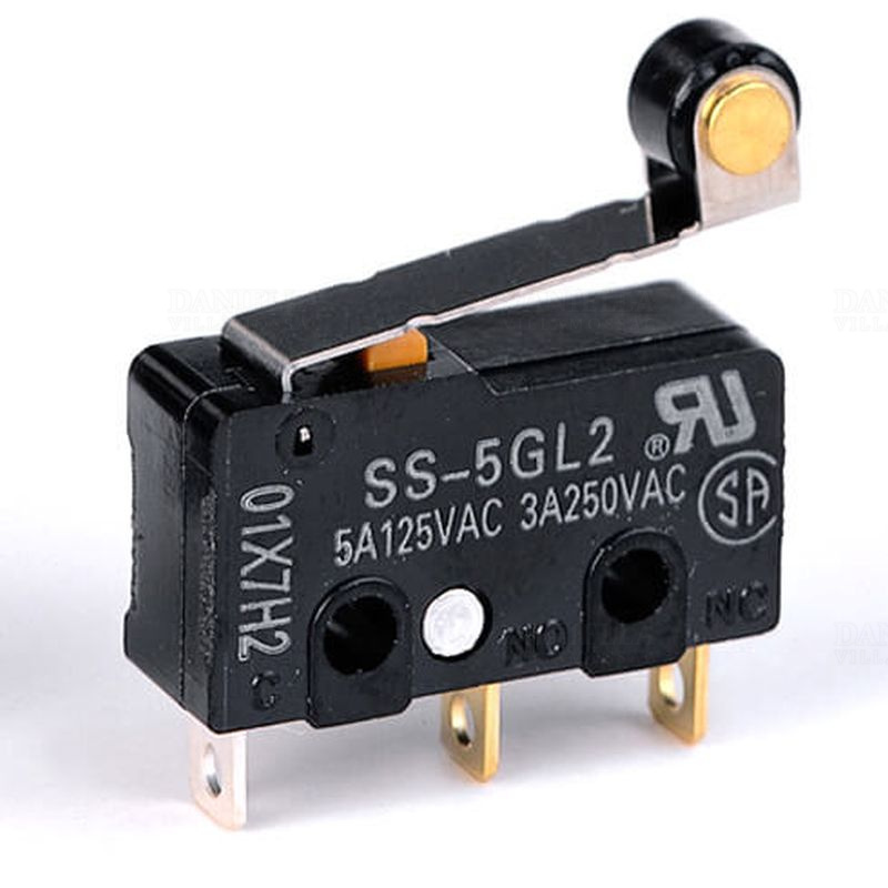 OMRON SS-5GL2 mikrokapcsoló 5A karos-görgős