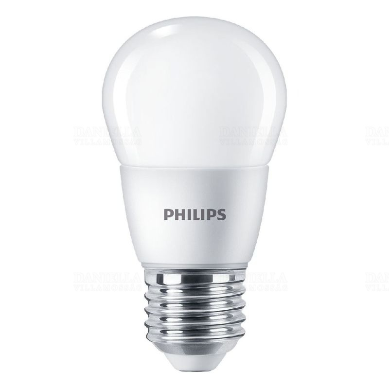 LED kisgömb 7W E27 806lm 4000K semleges fehér fényforrás Ra80 230V CorePro lustre 929002973202 Philips