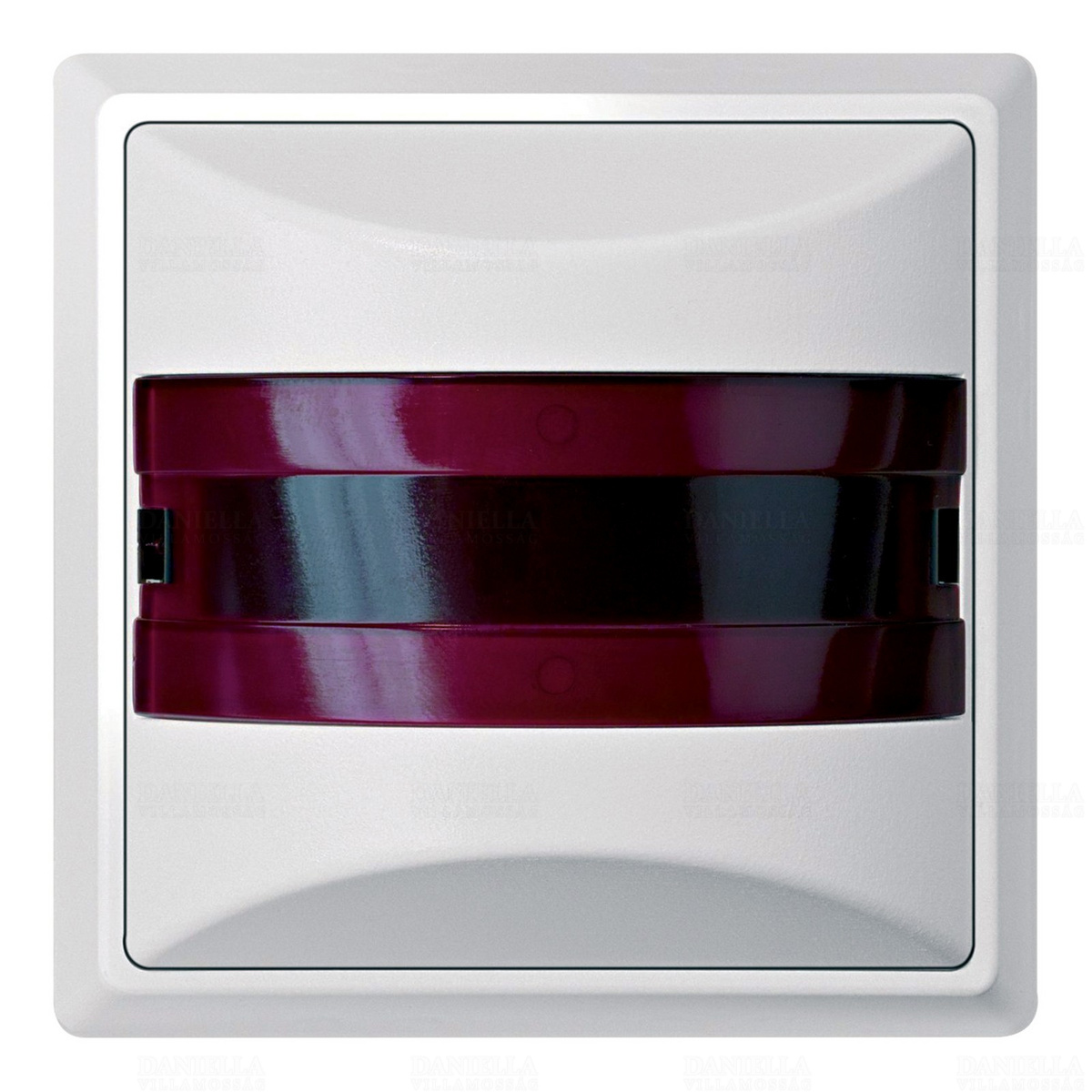ELSO szobai hang és piros fényjelző, fehér 740010 Schneider – Készlet erejéig!!!