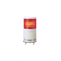 Harmony XVC monolitikus D100 fényoszlop, 1 piros folyamatos/villogó, 24VDC XVC1B