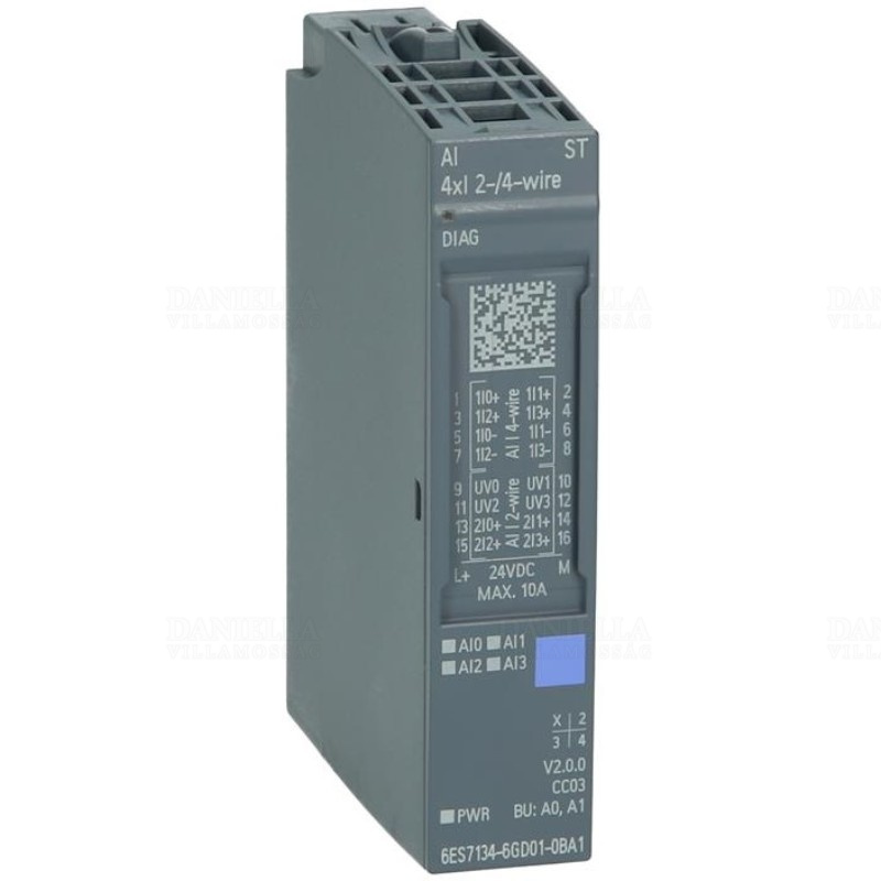 Siemens 6ES71346GD010BA1 analóg modul, AI 4xI 2/4wire ST