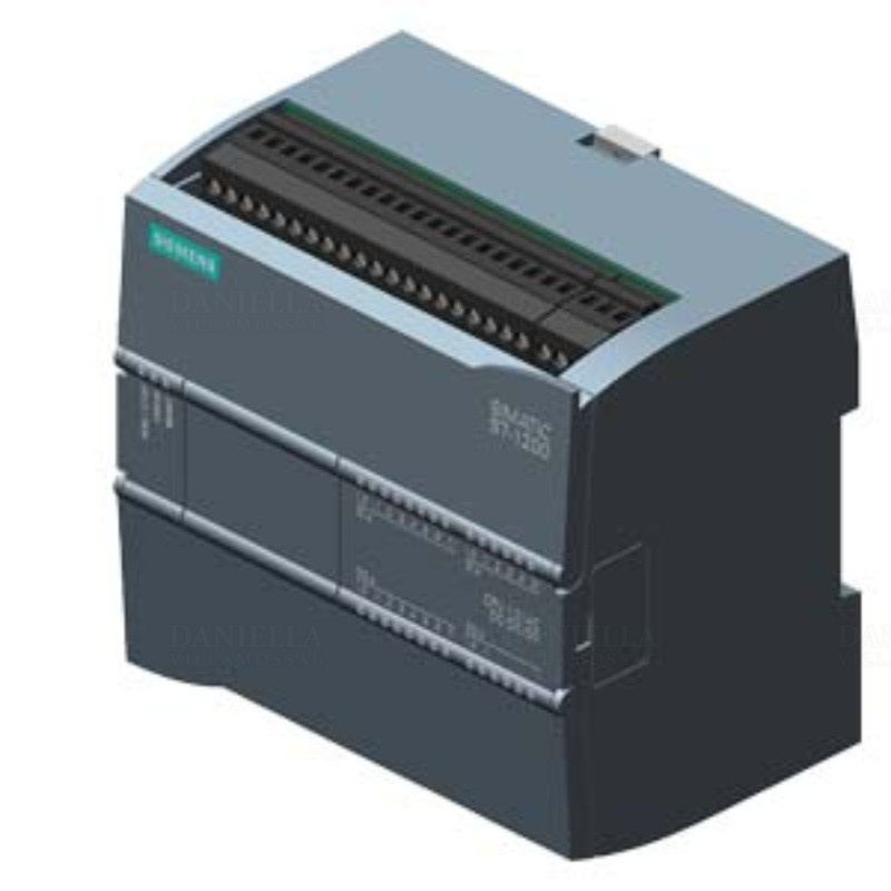 Siemens 6ES7214-1AG40-0XB0 CPU 1214C DC/DC/DC kompakt CPU, 24VDC tápf., DI 14x24VDC,DQ 10x24VDC 0.5A, AI 2x10 Bit 0–10 V DC