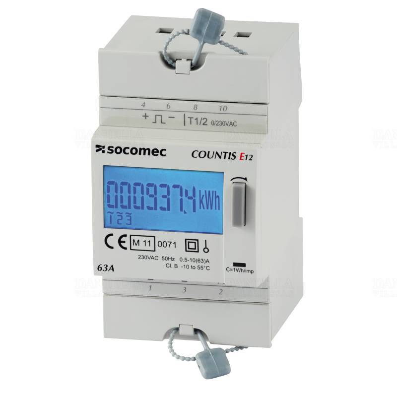 COUNTIS E16 1PH 80A MODBUS MID 48503046 Socomec