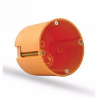 Gipszkarton doboz 1-es, d68mm, 61mm mély, narancssárga STI1013 Stilo