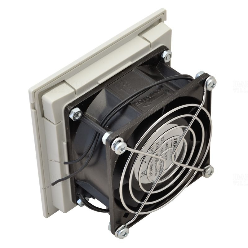 Szellőztető ventilátor szűrőbetéttel 105×105mm, 35/40m3/h IP54 V35 Tracon