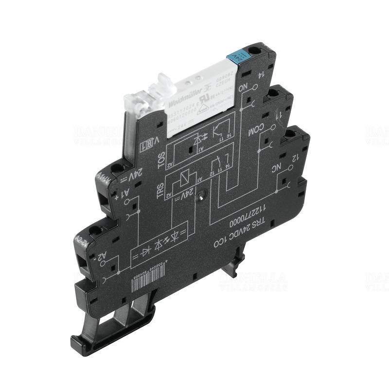 Relais Weidmüller TRS 24VDC 1CO - Référence 1122770000, Neuf Sous Emballage