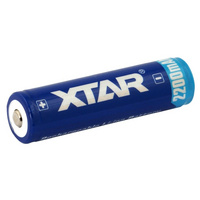 XTAR 18650 Li-ion akkumulátor 3,7V 2200mAh, védett