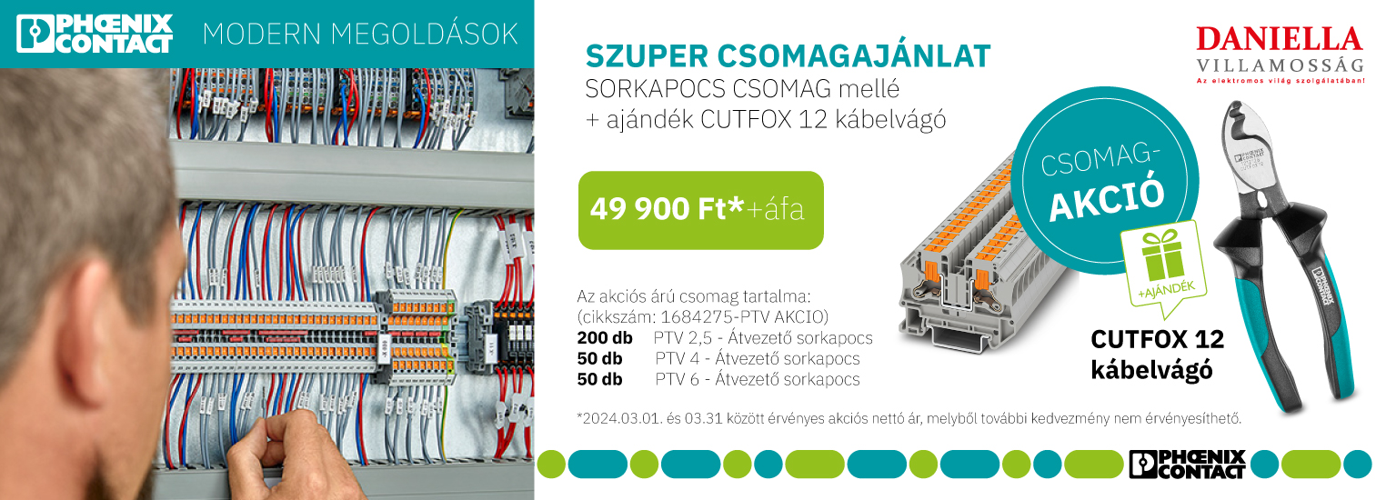 Sorkapocs csomag ajánlat most ajándék CUTFOX 12 kábelvágóval • Daniella ...